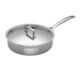 Le Creuset 3-Ply Stainless Steel 28cm Sauteuse Pan